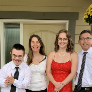 Allison, Roger, Nick and Maddy King